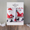 Σετ Χριστουγεννιάτικες Πετσέτες  2 Τεμαχίων 30x50 Rythmos Christmas Terry Gift Set Λευκό 100% Βαμβάκι