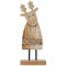 Ξύλινο Επιτραπέζιο Χριστουγεννιάτικο Στολίδι 4,5x8x19(h)cm 50190260