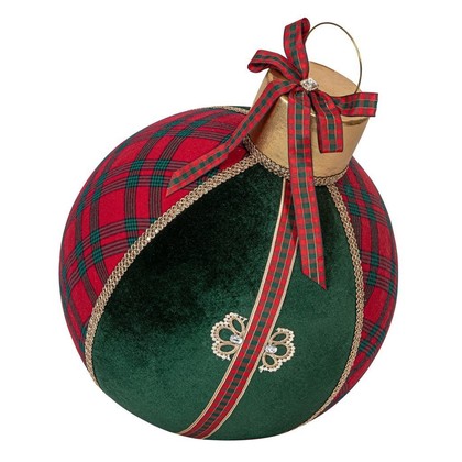 Επιδαπέδια Χριστουγεννιάτικη Διακοσμητική Μπάλα 40x40x51cm 23748