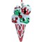 Κρεμαστό Ζαχαρωτό Χριστουγεννιάτικο Στολίδι 5x8x15(h)cm 186996
