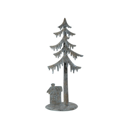 Μεταλλικό Επιτραπέζιο Χριστουγεννιάτικο Δέντρο 41(h)cm FD 186990