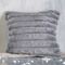 Ζεύγος Διακοσμητικές Μαξιλαροθήκες Γούνινες 40x40 Διπλής Όψης Rythmos Trinity Grey Flannel Fleece