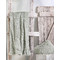 Κουβερτα Καναπέ Γούνινη 130x180 Διπλής Όψης Rythmos Leticia Γκριζοπράσινο SHERPA