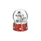 Hand-wound Christmas Snowball with Music Glass/ Resin D11x15cm Inart 2-70-305-0142