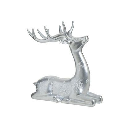 Resin Decorative Reindeer 23x10x24cm Inart 2-70-944-0048