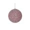 Foam Χριστουγεννιάτικη Μπάλα Σετ 6τμχ. Ροζ Φ10cm Inart 2-70-397-0001