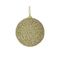Foam Χριστουγεννιάτικη Μπάλα Σετ 6τμχ. Χρυσή Φ10cm Inart 2-70-397-0009