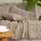 Decorative Pillowcase 45x45cm Chenille-Jacquard Aslanis Home Akritas Beige/ Sand 680000