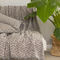 Decorative Pillowcase Gans Seam 60x60cm Chenille-Jacquard Aslanis Home Akritas Gray/ Bronze 685394