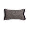 Decorative Pillowcase Trimming 30x50cm Jacquard Aslanis Home Athos Chocolate/ Black 685466