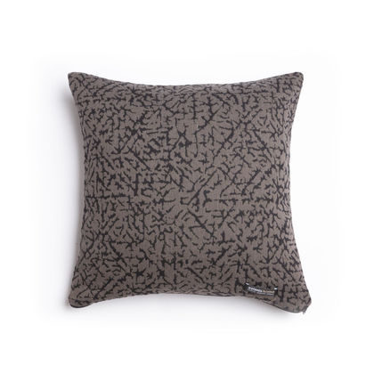 Decorative Pillowcase 45x45cm Jacquard Aslanis Home Athos Chocolate/ Black 680155