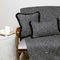 Decorative Pillowcase 45x45cm Jacquard Aslanis Home Athos Graphite/ Black 680156