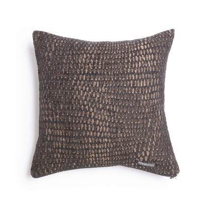 Decorative Pillowcase 30x50cm Chenille/ Jacquard Aslanis Home Ismaros Black/ Chocolate 681926