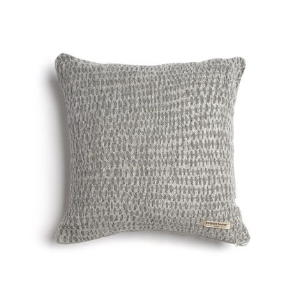Decorative Pillowcase Trimming 45x45cm Chenille/ Jacquard Aslanis Home Ismaros Silver/ Gray 685339