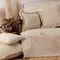 Decorative Pillowcase Trimming 60x60cm Chenille/ Jacquard Aslanis Home New Maze Sand 688989