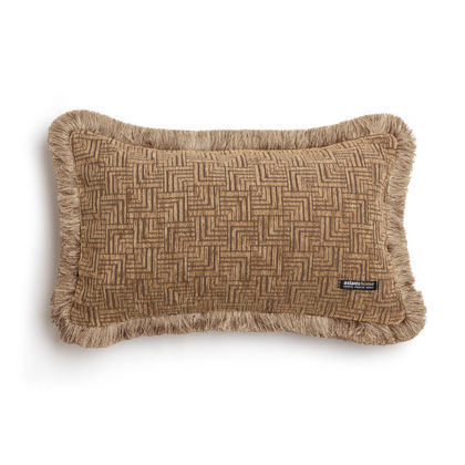 Decorative Pillowcase Trimming 30x50cm Chenille/ Jacquard Aslanis Home New Maze Cappuccino 688974