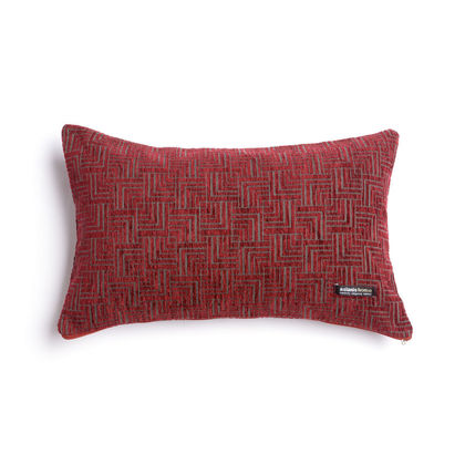 Decorative Pillowcase 30x50cm Chenille/ Jacquard Aslanis Home New Maze Bordeaux 688971