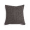 Decorative Pillowcase Trimming 60x60cm Chenille/ Jacquard Aslanis Home Panion Black/ Beige 685278