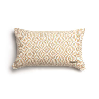 Decorative Pillowcase Trimming 60x60cm Chenille/ Jacquard Aslanis Home Panion Beige/ Ecru 685283