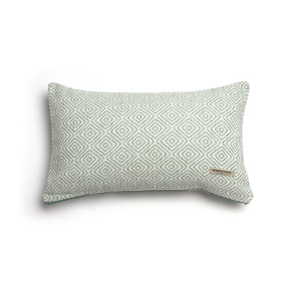 Decorative Pillowcase Trimming 45x45cm Chenille/ Jacquard Aslanis Home Panion Mint/ Sugar 685275