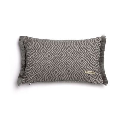 Decorative Pillowcase Trimming 30x50cm Chenille/ Jacquard Aslanis Home Panion Charocoal/ Gray 685268