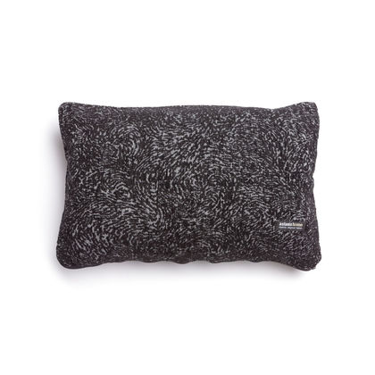 Decorative Pillowcase Trimming 30x50cm Chenille/ Jacquard Aslanis Home Parnassos Black/ Gray 685287
