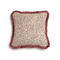 Decorative Pillowcase Trimming 45x45cm Chenille/ Jacquard Aslanis Home Parnassos Puce/ Beige 685299