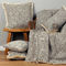 Decorative Pillowcase 45x45cm Chenille/ Jacquard Aslanis Home Parnassos Beige/ Sand 679861