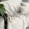 Decorative Pillowcase 30x50cm Cotton/ Polyester Aslanis Home Pinovo Gray/ Ice 681992