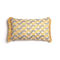Decorative Pillowcase Trimming 60x60cm Cotton/ Polyester Aslanis Home Pinovo Ocher/ Gray 685551