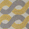 Decorative Pillowcase Trimming 45x45cm Cotton/ Polyester Aslanis Home Pinovo Ocher/ Gray 685541