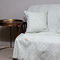 Decorative Pillowcase Trimming 45x45cm Chenille/ Jacquard Aslanis Home Tymfi Mint/ Sugar 685373