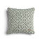 Decorative Pillowcase 45x45cm Chenille/ Jacquard Aslanis Home Vermio Mint/ Chocolate 679818