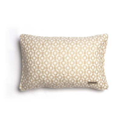 Decorative Pillowcase Trimming 45x45cm Chenille/ Jacquard Aslanis Home Vermio Sand/ Ecru 685569