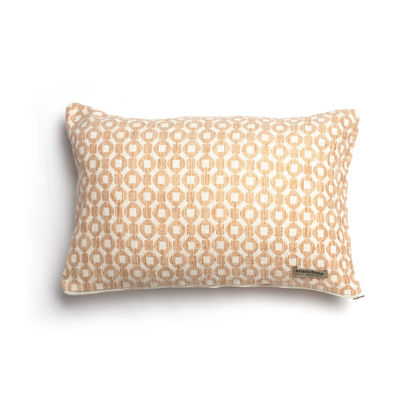 Decorative Pillowcase 30x50cm Chenille/ Jacquard Aslanis Home Vermio Beige/ Ecru 682006