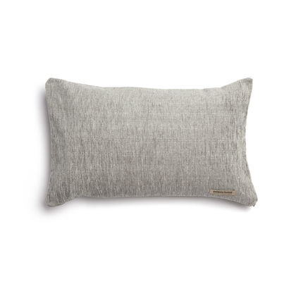 Decorative Pillowcase Trimming 30x50cm Chenille Aslanis Home Four Seasons Gray 685399