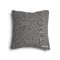 Decorative Pillowcase Trimming 45x45cm Chenille Aslanis Home Four Seasons Graphite 685410