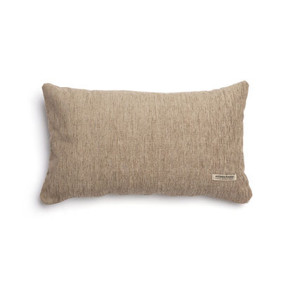 Decorative Pillowcase Gans Seam ​45x45cm Chenille Aslanis Home Four Seasons Beige/ Brown 685411