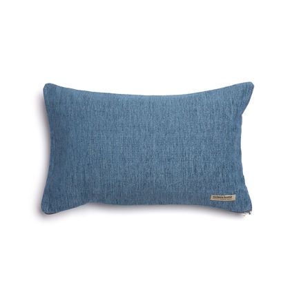 Decorative Pillowcase Trimming ​60x60cm Chenille Aslanis Home Four Seasons Blue Jean 685423