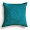 Decorative Pillowcase 45x45cm Chenille Aslanis Home Plain 4 Seasons Petrol 689012