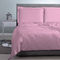 Semi Double Flat Bedsheet 170x270cm Satin Cotton Aslanis Home Satin Plain 020 Baby Pink 696832