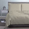 Queen Size Flat Bedsheets 4pcs. Set 250x270cm Satin Cotton Aslanis Home Satin Plain 438 Warm Beige 697925