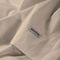 Semi Double Flat Bedsheets 3pcs. Set 170x270cm Satin Cotton Aslanis Home Satin Plain 040 Double Cream 696963​