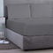 King Size Fitted Bedsheet 180x200+35cm Satin Cotton Aslanis Home Satin Plain 122 Ultimate Grey 697974​