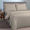 Single Size Duvet Cover 160x220cm Satin Cotton Aslanis Home Satin Plain 139 Sand 697057​
