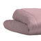 Semi Double Size Bedspread 160x240cm Satin Cotton Aslanis Home Satin Plain 214 Rose Dust 698267