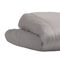 Semi Double Size Bedspread 160x240cm Satin Cotton Aslanis Home Satin Plain 233 Storm Gray 698269​