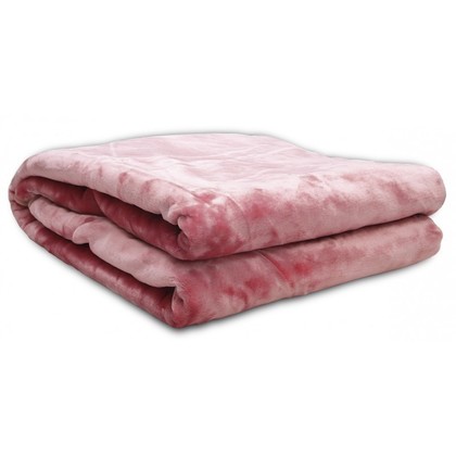 Double Velour Blanket 220x240 SB Home Warm Collection Tyrol Dusty 100% Polyester