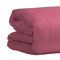 Semi Double Size Duvet 160x240cm Microfiber/ Satin Cotton Aslanis Home Satin Plain 282 Paradise Pink 698338​