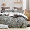 Semi Double Flat Bedsheets 3pcs. Set 170x270cm Satin Cotton Aslanis Home Clara 698158
